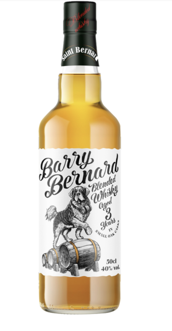 Віскі Barry Bernard Blended Whisky 40% 0.5 л